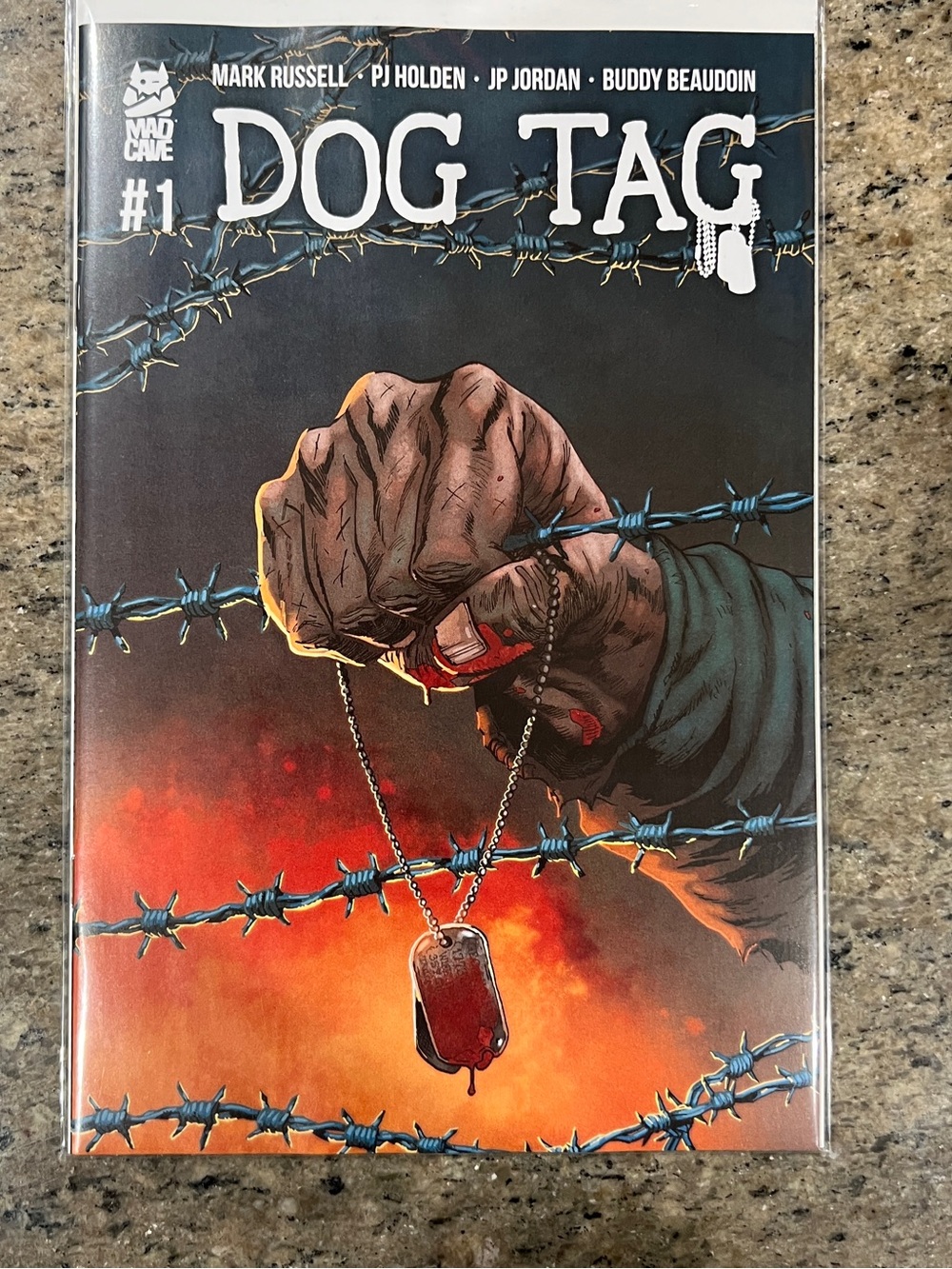 Dog Tag #1 (Mad Cave Comics) Cover A First Print